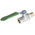 RS PRO Brass Full Bore, 2 Way, Ball Valve, BSPP 3/8in