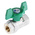 RS PRO Brass Full Bore, 2 Way, Ball Valve, BSPP 1/4in