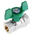 RS PRO Brass Full Bore, 2 Way, Ball Valve, BSPP 1/4in