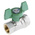 RS PRO Brass Full Bore, 2 Way, Ball Valve, BSPP 1/2in
