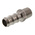 Legris Stainless Steel Pipe Fitting, Straight Hexagon Tailpiece Adapter, Male R 1/4in x Male