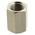 Legris Stainless Steel Pipe Fitting, Straight Hexagon Coupler, Female G 1/4in x Female G 1/4in