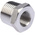 Legris Stainless Steel Pipe Fitting, Straight Hexagon Reducer, Male R 1/2in x Female G 1/4in