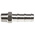 Legris Stainless Steel Pipe Fitting, Straight Hexagon Tailpiece Adapter, Male R 1/8in x Male