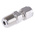 Parker Stainless Steel Pipe Fitting, Straight Coupler, Male NPT 1/4in