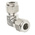 Parker Stainless Steel Pipe Fitting, 90° Elbow