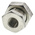 Legris Stainless Steel Pipe Fitting, Straight Hexagon Bulkhead Adapter, Female G 1/8in
