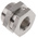 Legris Stainless Steel Pipe Fitting, Straight Hexagon Bulkhead Adapter, Female G 3/8in