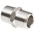 Legris Stainless Steel Pipe Fitting, Straight Hexagon Coupler, Male R 1/2in x Male R 1/2in