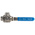 RS PRO Stainless Steel L Port, 3 Way, Ball Valve, BSPP 1/4in, 68bar Operating Pressure
