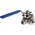 RS PRO Stainless Steel L Port, 3 Way, Ball Valve, BSPP 1/2in, 68bar Operating Pressure