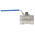 RS PRO Stainless Steel Reduced Bore, 2 Way, Ball Valve, BSPP 38.1mm, 68bar Operating Pressure