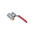 RS PRO Brass Full Bore, 2 Way, Ball Valve, BSPP 1/4in, 40 → 30bar Operating Pressure