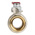 RS PRO Brass Full Bore, 2 Way, Ball Valve, BSPP 1in, 40 → 30bar Operating Pressure