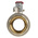 RS PRO Brass Full Bore, 2 Way, Ball Valve, BSPP 38.1mm, 40 → 30bar Operating Pressure