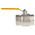 RS PRO Brass Full Bore, 2 Way, Ball Valve, BSPP 2in, 40 → 30bar Operating Pressure