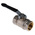 RS PRO Nickel Plated Brass Full Bore, 2 Way, Ball Valve, BSPP 1in, 40bar Operating Pressure