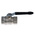 RS PRO Nickel Plated Brass Full Bore, 2 Way, Ball Valve, BSPP 1in, 40bar Operating Pressure