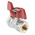 RS PRO Nickel Plated Brass Full Bore, 2 Way, Ball Valve, BSPP 1/4in, 40bar Operating Pressure