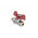 RS PRO Brass Full Bore, 2 Way, Ball Valve, BSPP 1/4in, 40 → 30bar Operating Pressure