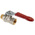 RS PRO Brass Full Bore, 2 Way, Ball Valve, BSPP 3/8in, 40 → 30bar Operating Pressure