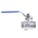 RS PRO Stainless Steel Full Bore, 2 Way, Ball Valve, BSPP 1in