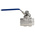RS PRO Stainless Steel Full Bore, 2 Way, Ball Valve, BSPP 3/4in