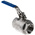 RS PRO Stainless Steel Full Bore, 2 Way, Ball Valve, BSPP 2in
