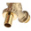 RS PRO Brass Twist Handle Bib Tap, 1/2in