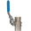 RS PRO Brass Full Bore, 2 Way, Ball Valve, BSP 3/4in, 14bar Operating Pressure