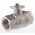 RS PRO Brass Full Bore, 2 Way, Ball Valve