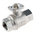 RS PRO Brass Full Bore, 2 Way, Ball Valve