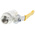 RS PRO Nickel Plated Brass Full Bore, 2 Way, Ball Valve, BSPT 1/2in, 40bar Operating Pressure