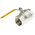 RS PRO Nickel Plated Brass Full Bore, 2 Way, Ball Valve, BSPT 2in, 40bar Operating Pressure