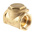 RS PRO Brass Single Check Valve, BSP 2in, 16 bar