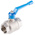 Festo Brass 2 Way, Ball Valve, G 38.1mm, 40mm, -0.95 → 30bar Operating Pressure