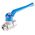Festo Brass 2 Way, Ball Valve, G 1/4in, 10mm, -0.95 → 30bar Operating Pressure