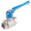 Festo Brass 2 Way, Ball Valve, G 3/4in, 20mm, -0.95 → 30bar Operating Pressure