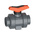 Georg Fischer PVC-U 2 Way, Ball Valve, 3/4in, 16bar Operating Pressure