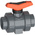 Georg Fischer PVC-U 2 Way, Ball Valve, 3/8in, 16bar Operating Pressure