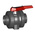 Georg Fischer PVC-U 2 Way, Ball Valve, 2in, 16bar Operating Pressure