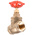 RS PRO Gate Valve, 3/4in