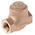 RS PRO Bronze Single Check Valve, BSPT 1/2in, 25 bar