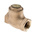 RS PRO Bronze Single Check Valve, BSPT 3/4in, 25 bar