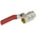 Sferaco Brass Full Bore, 2 Way, Ball Valve, BSPP 1/2in, 40bar Operating Pressure