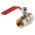 Sferaco Brass Full Bore, 2 Way, Ball Valve, BSPP 3/4in, 40bar Operating Pressure