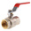 Sferaco Brass Full Bore, 2 Way, Ball Valve, BSPP 3/4in, 40bar Operating Pressure