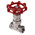 RS PRO Stainless Steel Globe Valve, 1/2 in BSP 32 bar