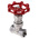 RS PRO Stainless Steel Globe Valve, 1/2 in BSP 32 bar