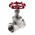 RS PRO Stainless Steel Globe Valve, 1-1/2 in BSP 32 bar
